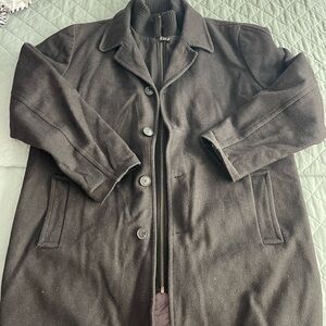 Calvin Klein Men's Black Coat